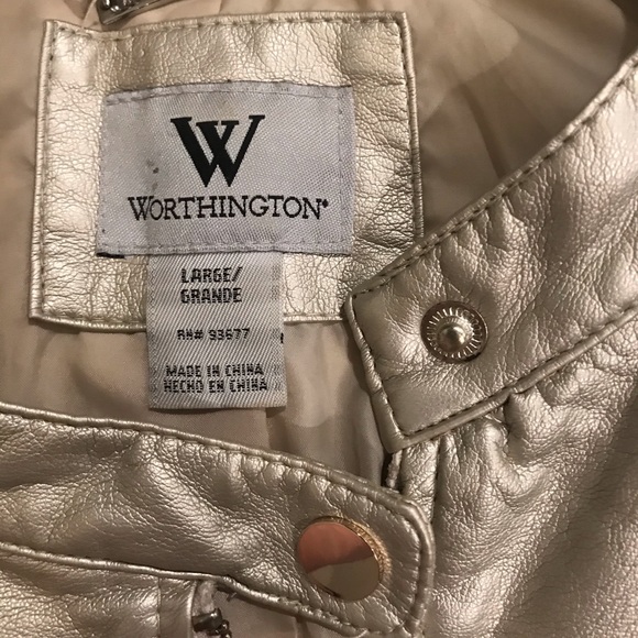 Golden Jacket Sz Large - Picture 5 of 7